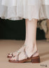 Boho Summer High Heel Sandals